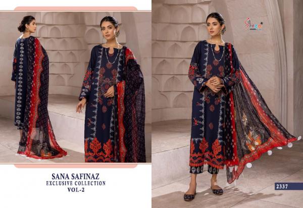 Shree Sana Safinaz Exclusive Collection 2 Cotton Pakistani Salwar Suits